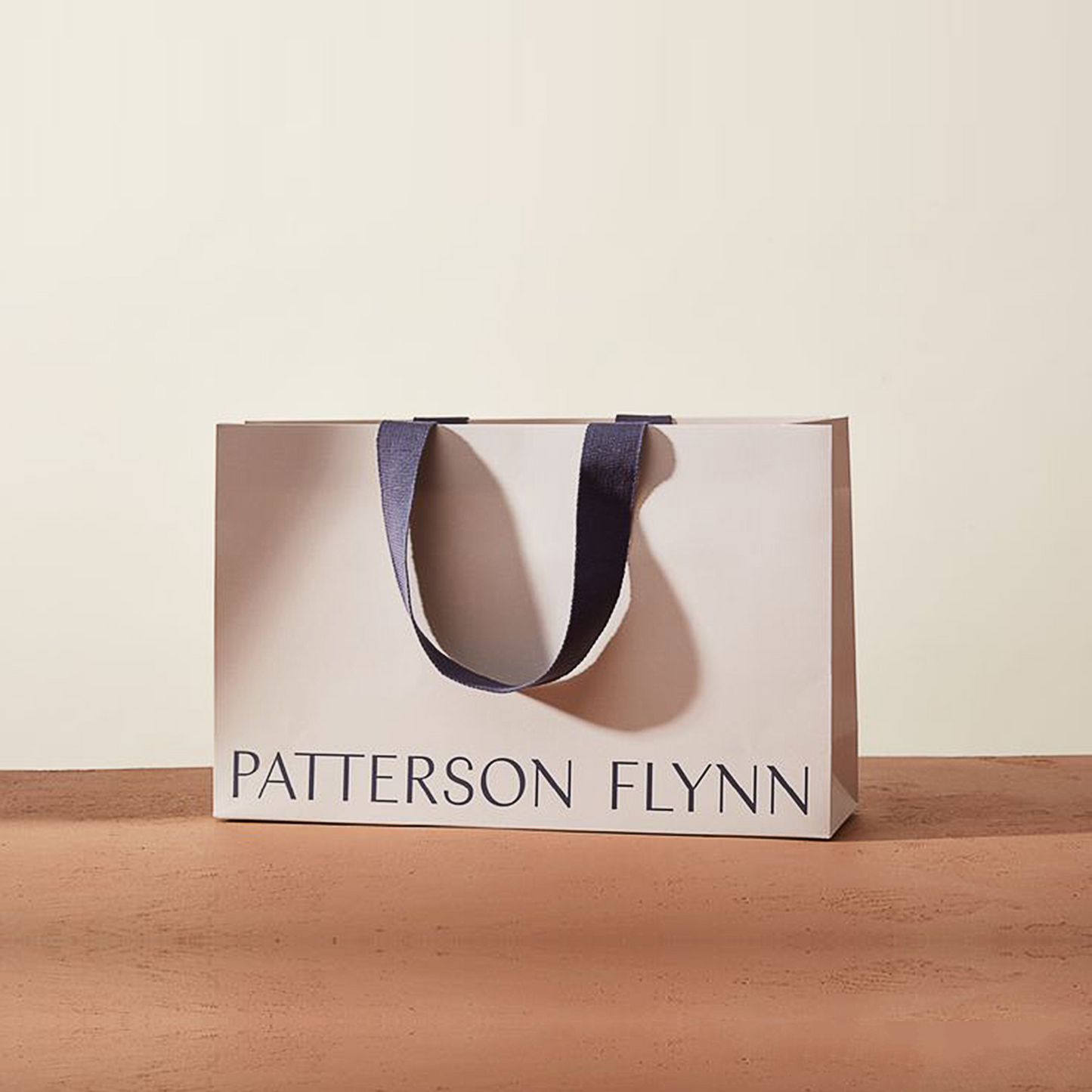 Paper bag with embedded handle