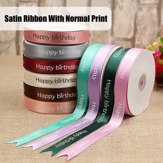Satin ribbons